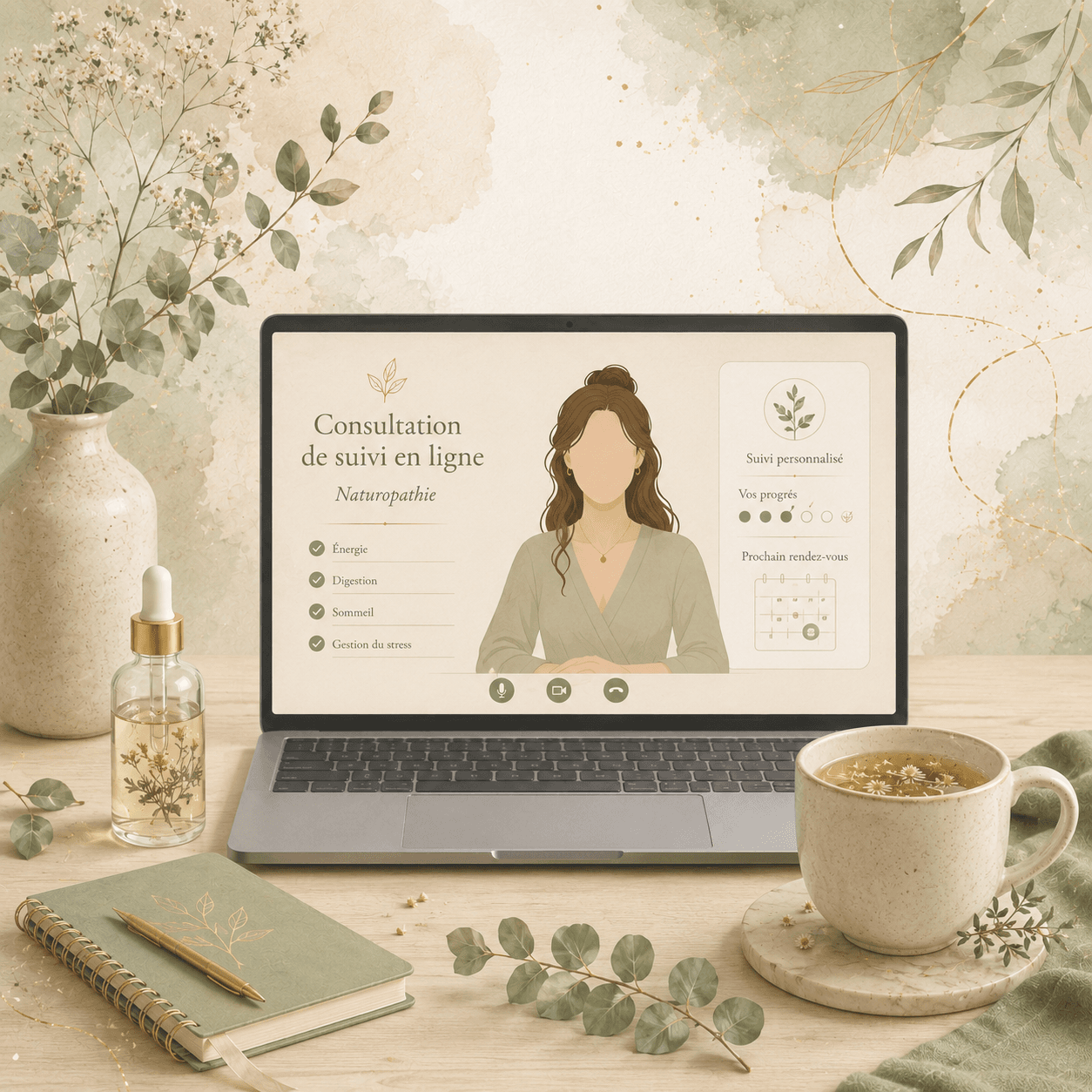 Consultation de suivi en ligne
